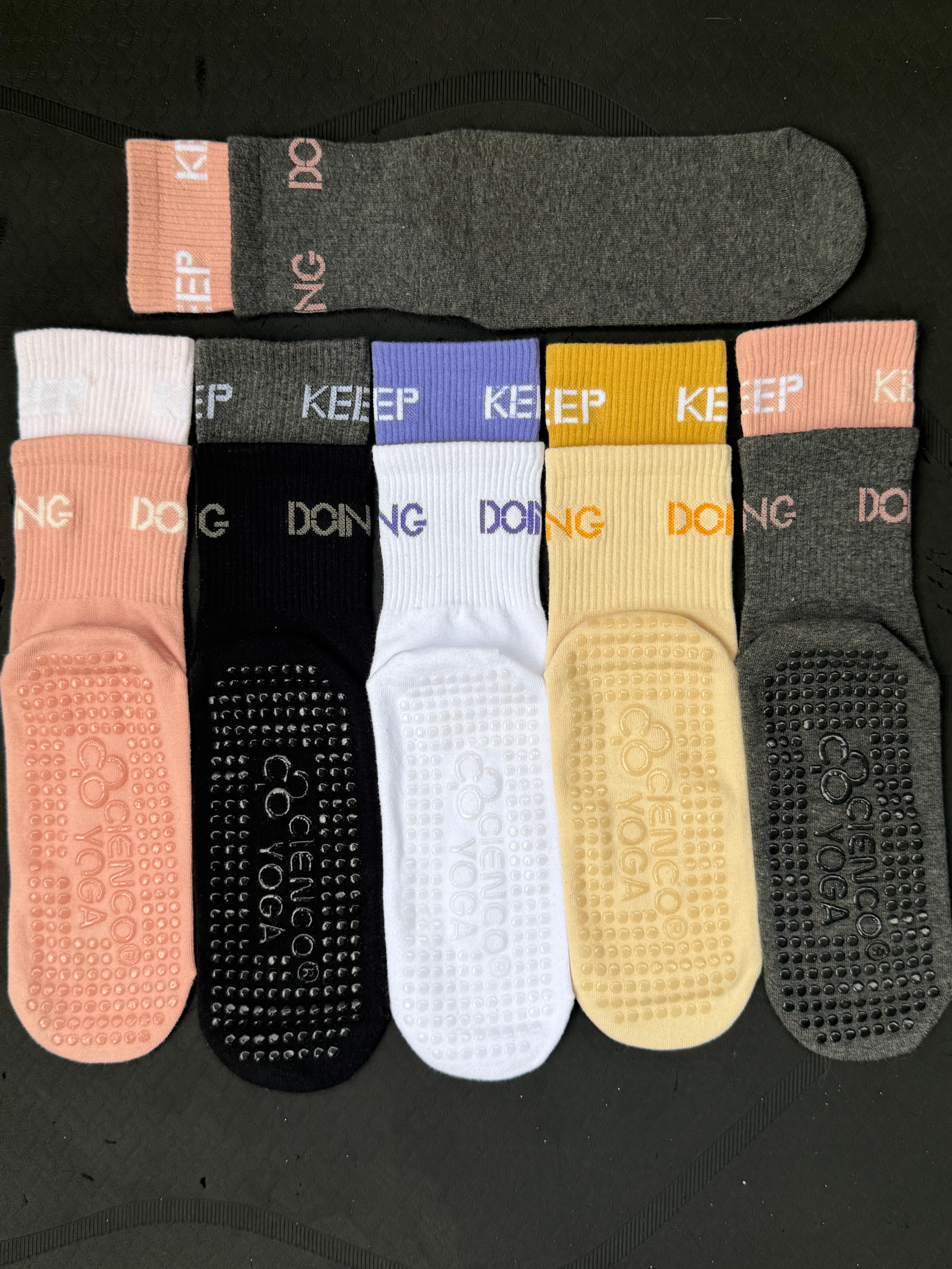 PACKS MAYORISTA Calcetín Corto, Mediano y Largo ❤️(Yoga-Pilates)Surtidos