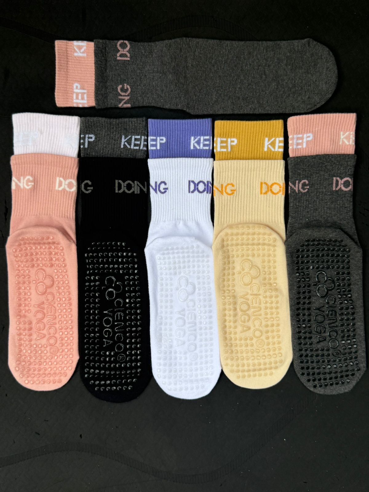 Calcetín LARGO Pack (Yoga-Pilates) Surtido